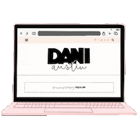 Blog Computer Sticker by Dani Austin