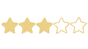 Tres Estrellas Sticker