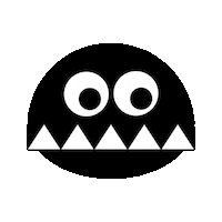 monster blink Sticker by Aljosha Konstanty
