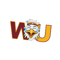 Goeagles Sticker by Winthrop University