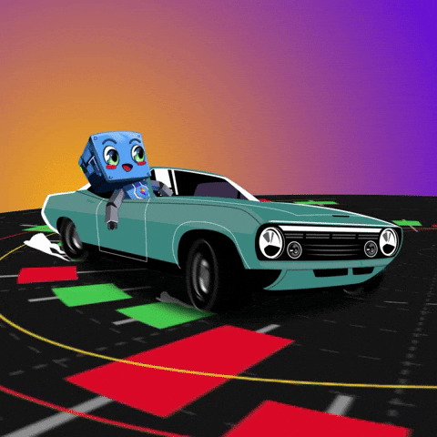 Car Drifting GIF by Switchboard