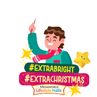 Extrachristmas Sticker by Megaworld Lifestyle Malls