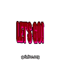 Lets Go Fun Sticker by grizlor