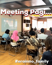 Morning Hello GIF by Era Inno Bandung