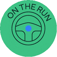 Driving Road Trip Sticker by Big Monocle