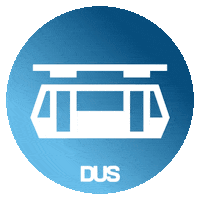 Travel Arrival Sticker by dusairport