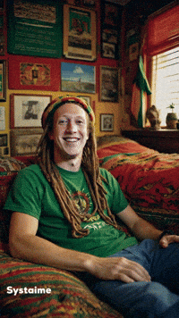 Marc Zuckerberg GIF by systaime