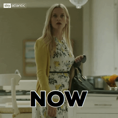 SkyTV giphygifmaker now reese witherspoon big little lies GIF