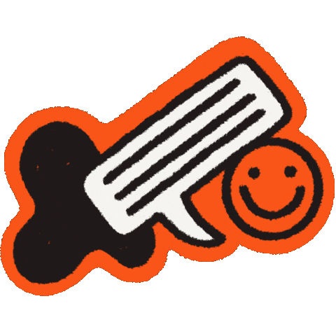 Smiley Face Post Sticker by Dropbox