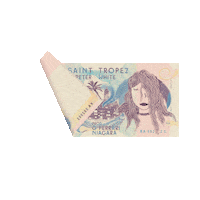 saint tropez money Sticker by Exploding Bands
