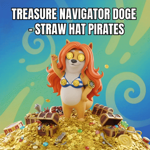 Waving One Piece GIF by Doge Pound