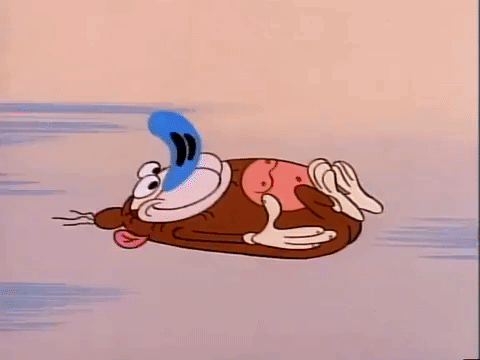 ren and stimpy nicksplat GIF