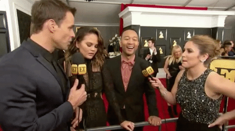 grammy awards 2017 GIF by Entertainment Tonight