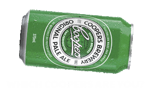 Who Are You Drinking Sticker by Coopers Brewery