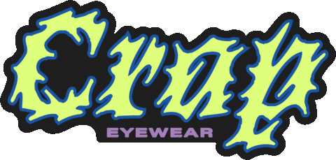 Black Sticker by CRAP Eyewear