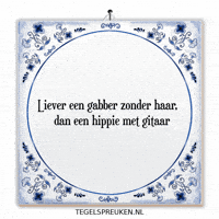 Nl Hippie GIF by Tegelspreuken.nl