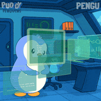 Artificial Intelligence Penguin GIF by Pudgy Penguins