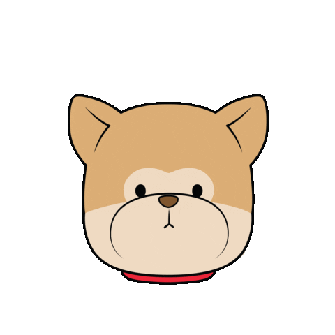 Dog Wow Sticker by Ai and Aiko