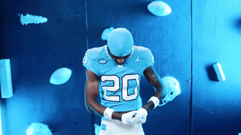North Carolina Football GIF by UNC Tar Heels