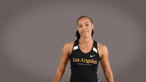 Cal State La Track GIF by Cal State LA Golden Eagles