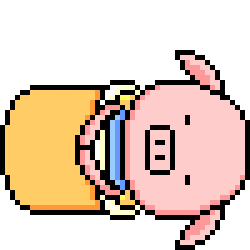 PiggyFarm giphyupload sleep sleepy pig Sticker