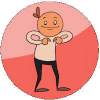 Hungry Dance Sticker by Thomas Bruinsma