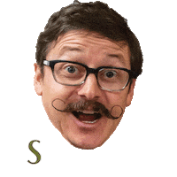 Beer Mustache Sticker by Short's Brewing