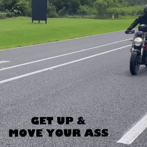 mebjojo motorcycle ducati keepmoving moveyourass GIF