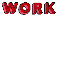 Work Working Sticker