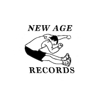 newagerecords straight edge new age records Sticker