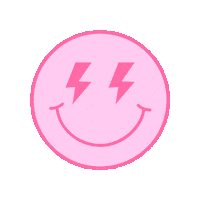 Smiley Sticker by Madeline Faith