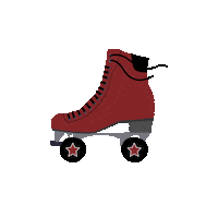domcityrollerderby skate roll utrecht roller derby Sticker