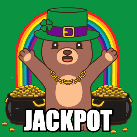 Winning St Patricks Day GIF by BEARISH