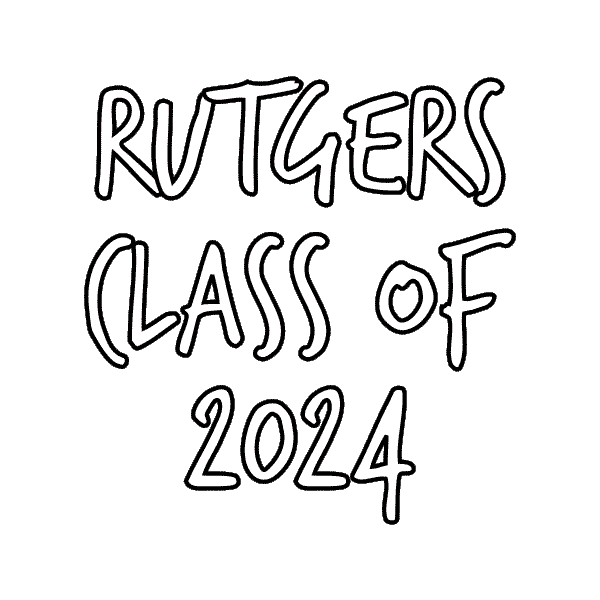 Open House Scarlet Sticker by RutgersNB