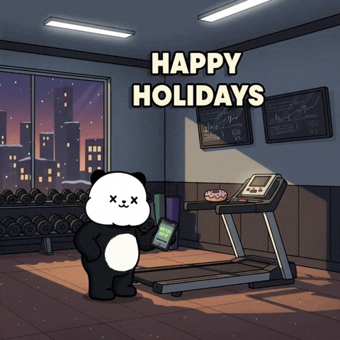 Merry Christmas Happy Holidays GIF by Kanpai Pandas