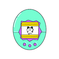 School Tamagotchi Sticker