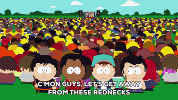crowd of kids GIF by South Park 