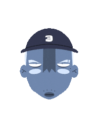 Angry Art Sticker