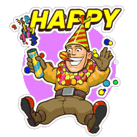 Happy Game Insight Sticker by Gods of Boom