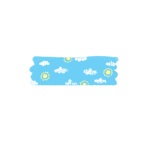 Sun Cloud Sticker