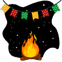 CustomicSheep saojoao festajunina fogueira festajulina Sticker