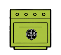 Plant Based Food Sticker by Strong Roots