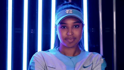 Unc Softball GIF by UNC Tar Heels