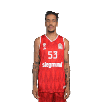 Pointing Swipe Down Sticker by FC Bayern Basketball
