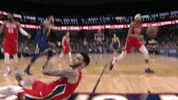Tired Regular Season GIF by NBA
