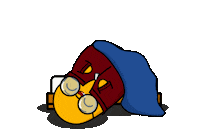 Good Night Sleeping Sticker by lilpotates