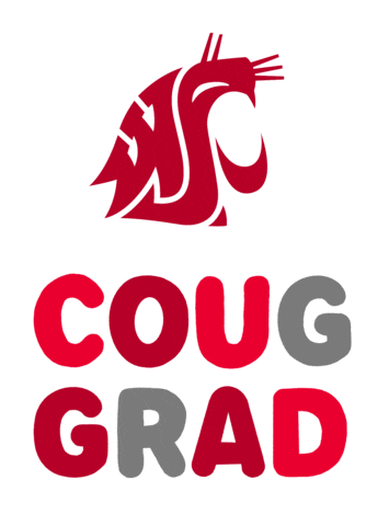Washington State University Go Cougs Sticker by WSU Pullman