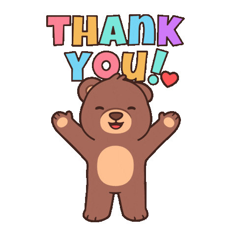 Teddy Bear Love Sticker by BEARISH