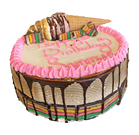 Happy Birthday Cake Sticker by bonabonaicecream