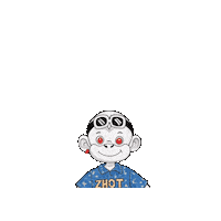 Whats Up Hello Sticker by Zhot